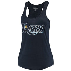 Tampa Bay Rays Soft as a Grape Women's Plus Size Swing for the Fences Racerback Tank Top - MLB