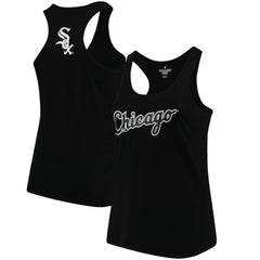 Chicago White Sox Soft as a Grape Women's Plus Size Swing for the Fences Racerback Tank Top - MLB