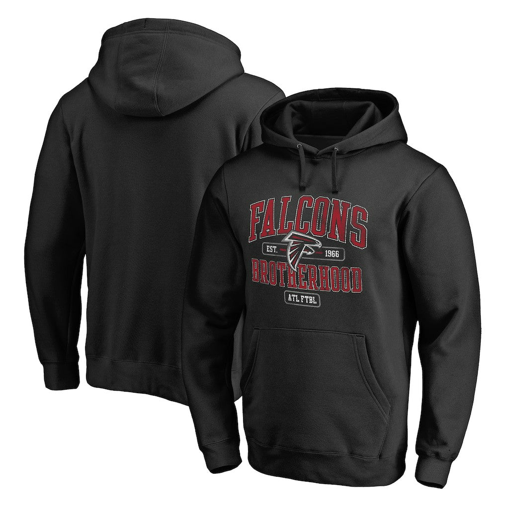 Atlanta Falcons Hometown Collection Guild Pullover Hoodie Black | NFL