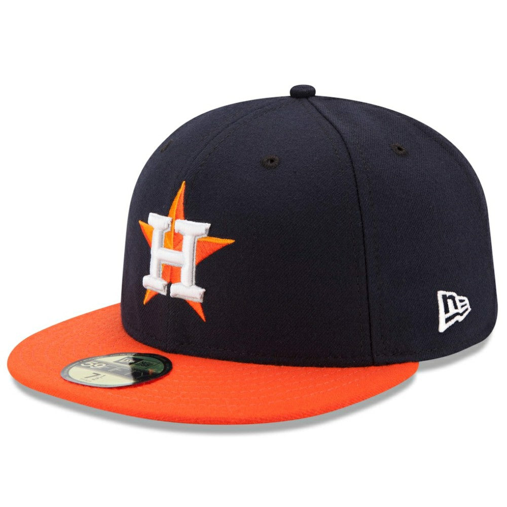Houston Astros New Era Road Authentic Collection On Field 59FIFTY Performance Fitted Hat - MLB