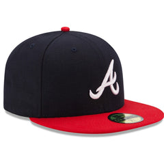 Atlanta Braves New Era Home Authentic Collection On-Field 59FIFTY Fitted Hat - MLB