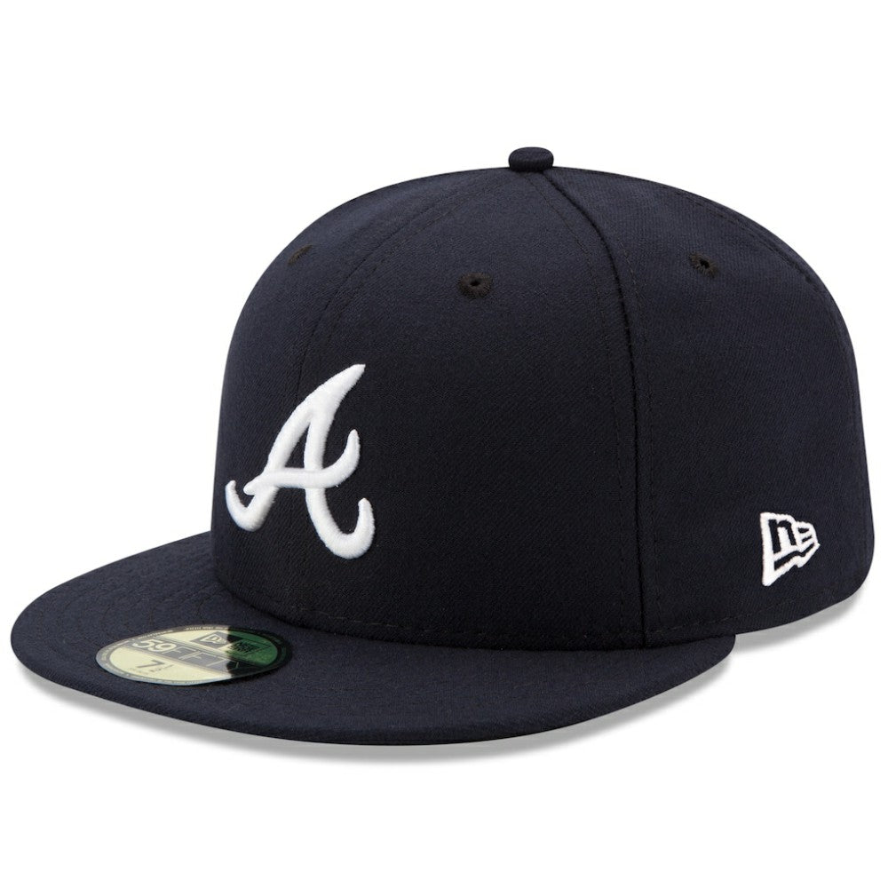 Atlanta Braves New Era Road Authentic Collection On-Field 59FIFTY Fitted Hat - MLB