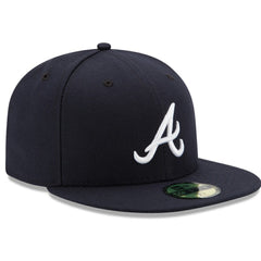 Atlanta Braves New Era Road Authentic Collection On-Field 59FIFTY Fitted Hat - MLB