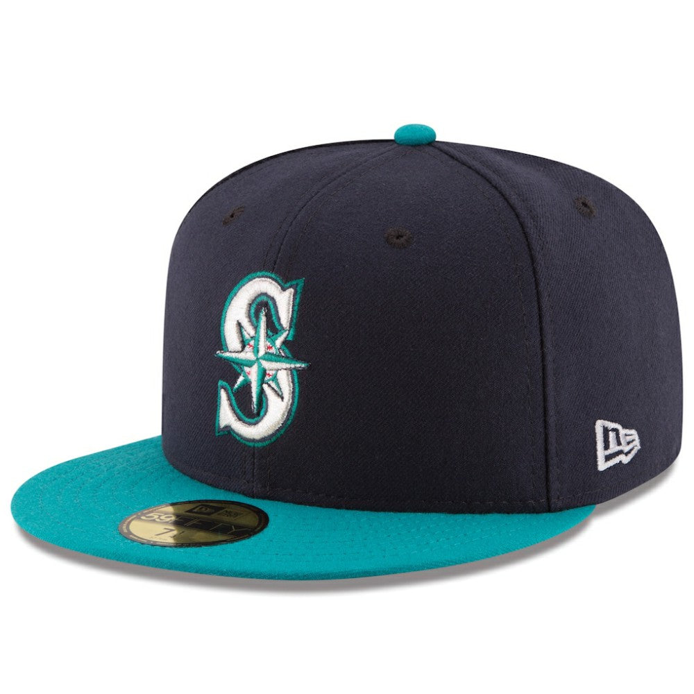 Seattle Mariners New Era Alternate Authentic Collection On Field 59FIFTY Fitted Hat - MLB