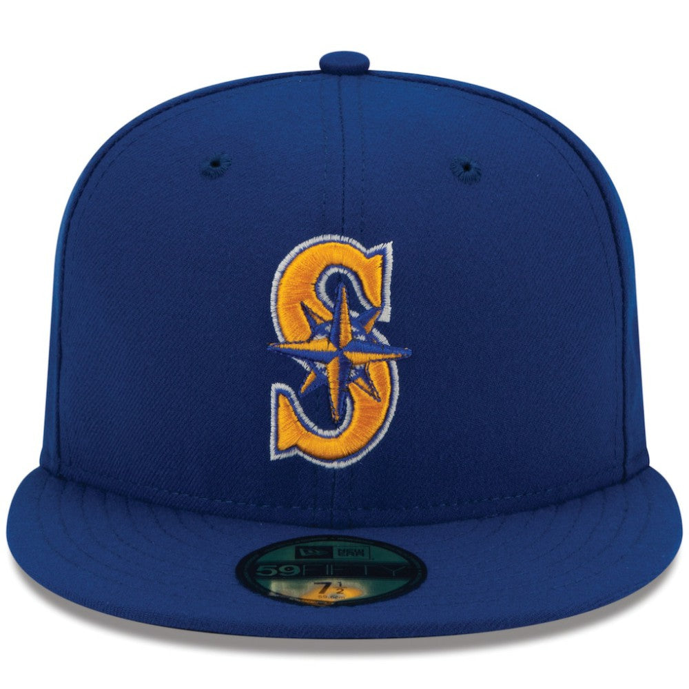 Seattle Mariners New Era Alternate 2 Authentic On Field 59FIFTY Fitted Hat - MLB