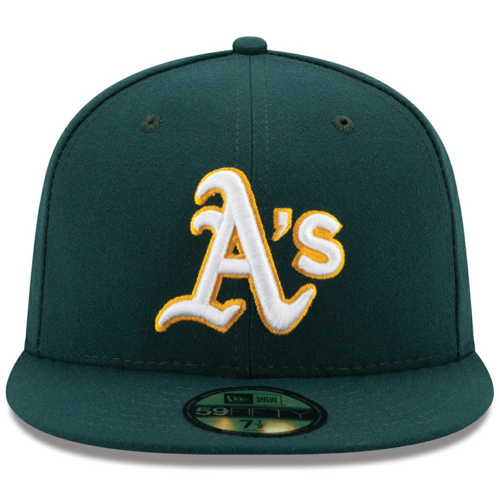 Athletics New Era Road Authentic Collection On Field 59FIFTY Performance Fitted Hat - MLB