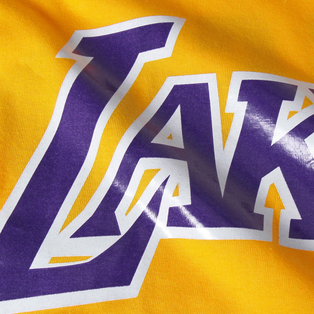 Magic Johnson Los Angeles Lakers Hardwood Classics Retro Name & Number T-Shirt Gold - NBA