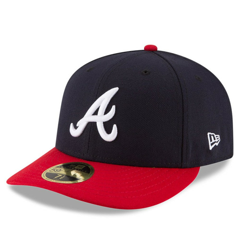 Atlanta Braves New Era Home Authentic Collection On-Field Low Profile 59FIFTY Fitted Hat - MLB
