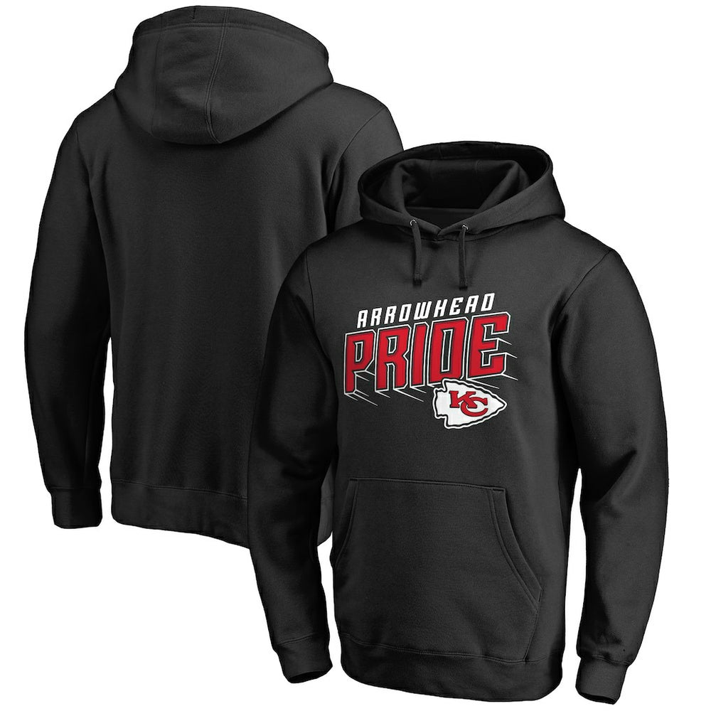 Kansas City Chiefs Hometown Collection Arrowhead Pride Pullover Hoodie Black | NFL