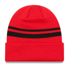 Kansas City Chiefs New Era Team Logo Cuffed Knit Hat Red | NFL