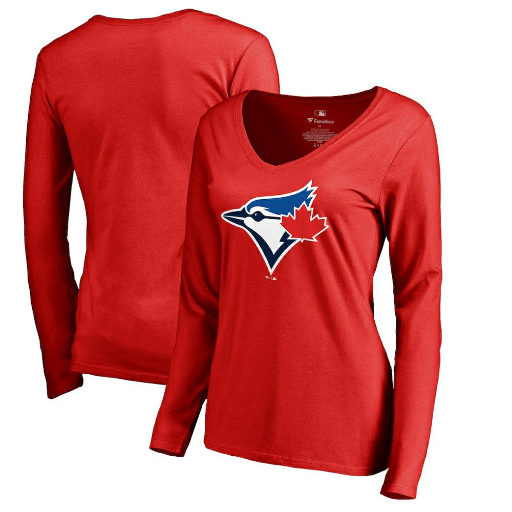 Toronto Blue Jays Women's Logo Long Sleeve T-Shirt - MLB