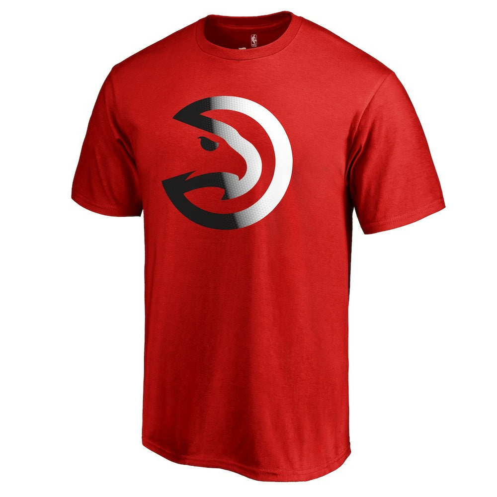 Atlanta Hawks Gradient Logo T-Shirt Red - NBA