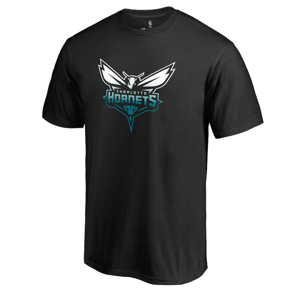 Charlotte Hornets Gradient Logo T-Shirt Black - NBA