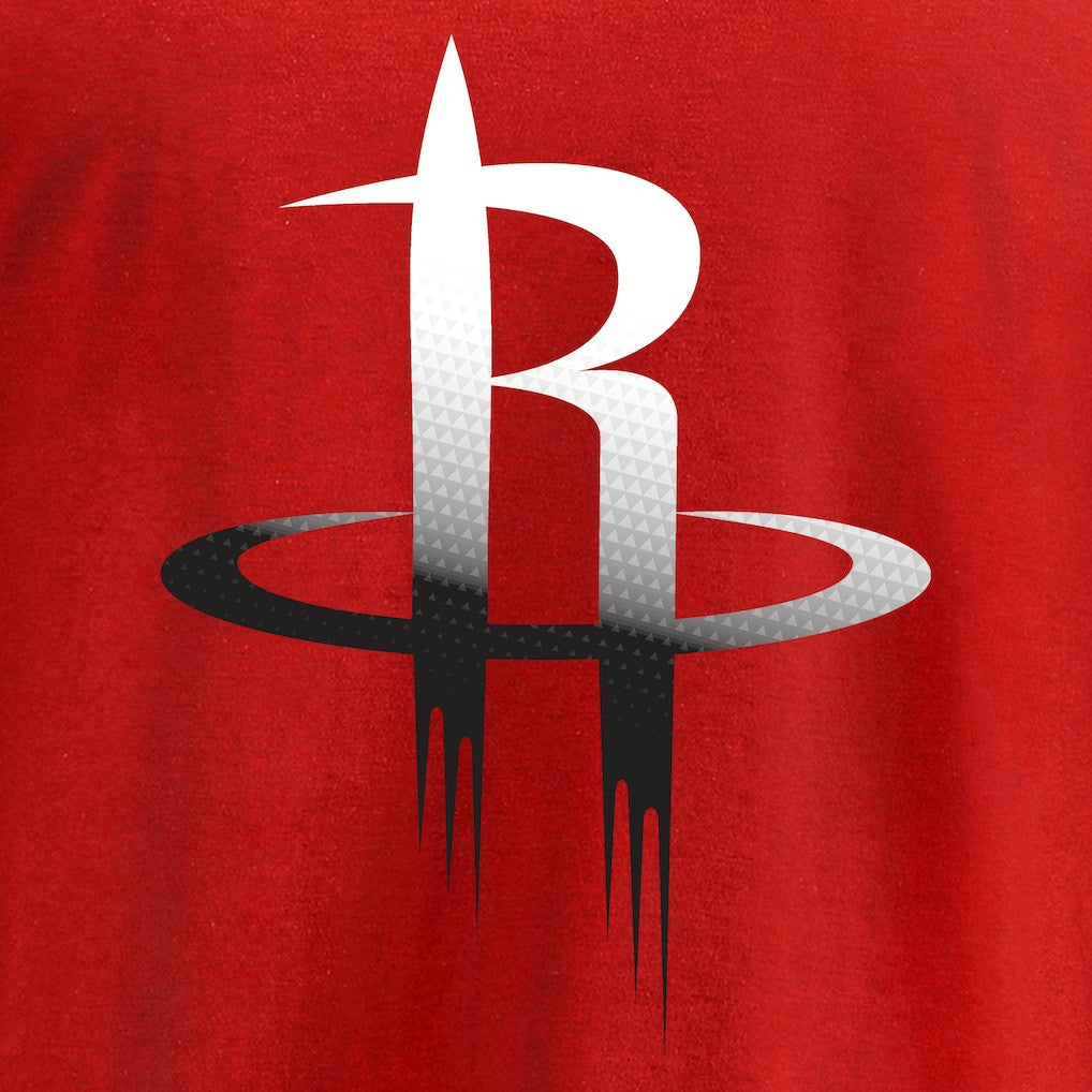 Houston Rockets Gradient Logo T-Shirt Red - NBA
