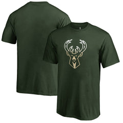 Milwaukee Bucks Gradient Logo T-Shirt Green - NBA