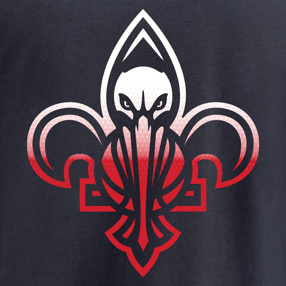 New Orleans Pelicans Gradient Logo T-Shirt Navy - NBA