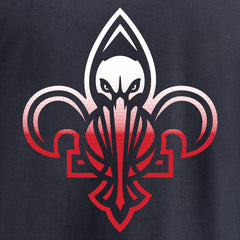 New Orleans Pelicans Gradient Logo T-Shirt Navy - NBA
