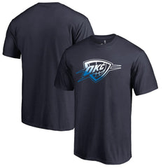 Oklahoma City Thunder Gradient Logo T-Shirt Navy - NBA