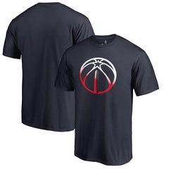 Washington Wizards Gradient Logo T-Shirt Navy - NBA