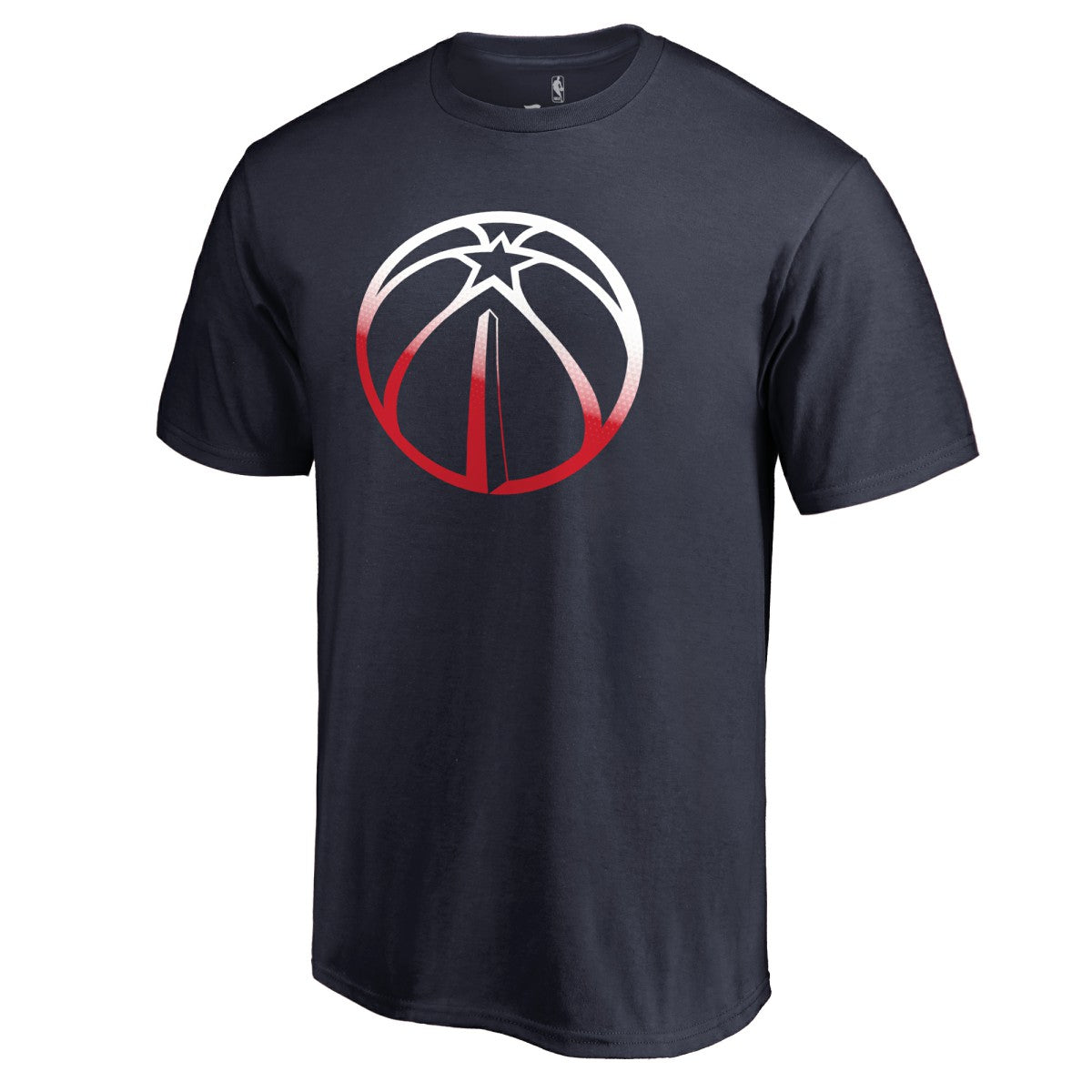 Washington Wizards Gradient Logo T-Shirt Navy - NBA
