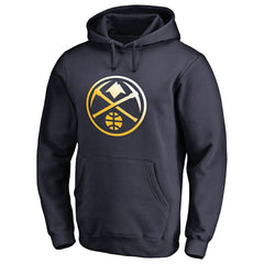 Denver Nuggets Gradient Logo Pullover Hoodie Navy - NBA