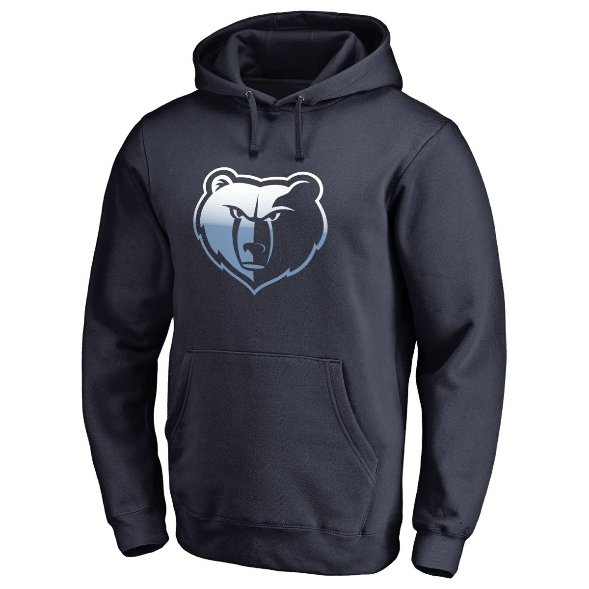 Memphis Grizzlies Gradient Logo Pullover Hoodie Navy - NBA