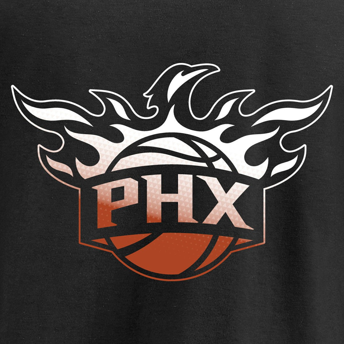 Phoenix Suns Gradient Logo Pullover Hoodie Black - NBA
