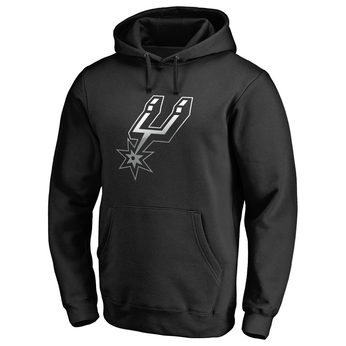 San Antonio Spurs Gradient Logo Pullover Hoodie Black - NBA