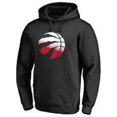 Toronto Raptors Gradient Logo Pullover Hoodie Black - NBA