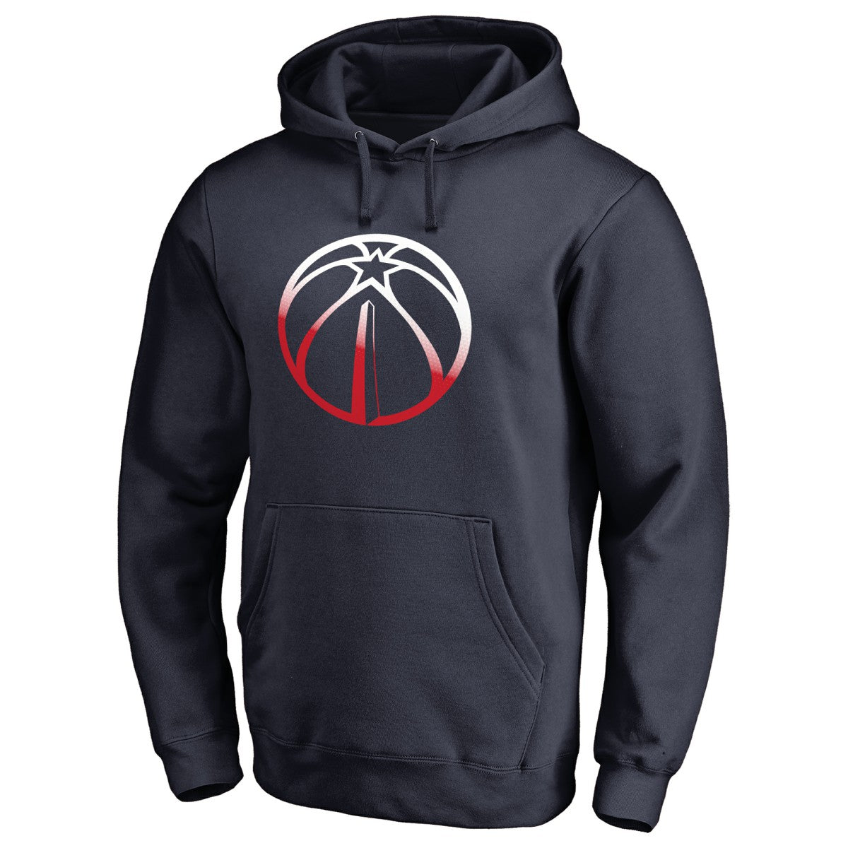 Washington Wizards Gradient Logo Pullover Hoodie Navy - NBA