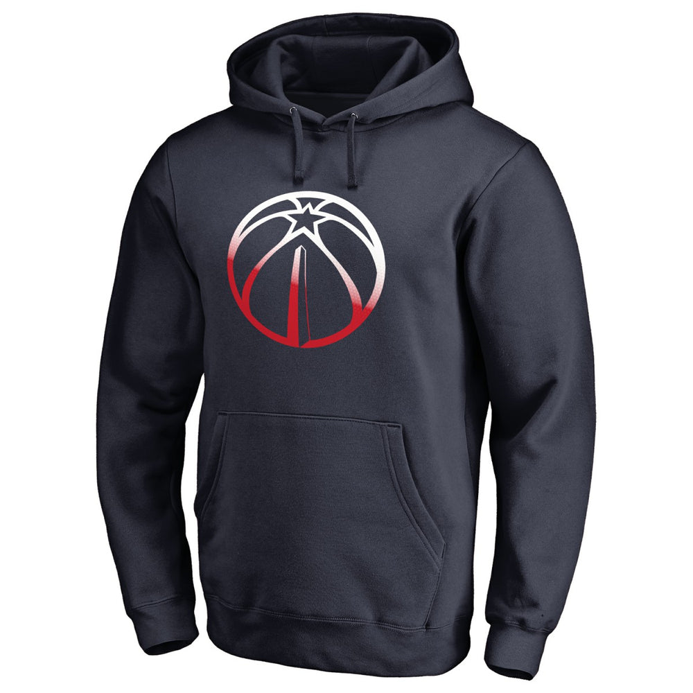 Washington Wizards Gradient Logo Pullover Hoodie Navy - NBA