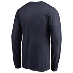 Denver Nuggets Gradient Logo Long Sleeve T-Shirt Navy - NBA
