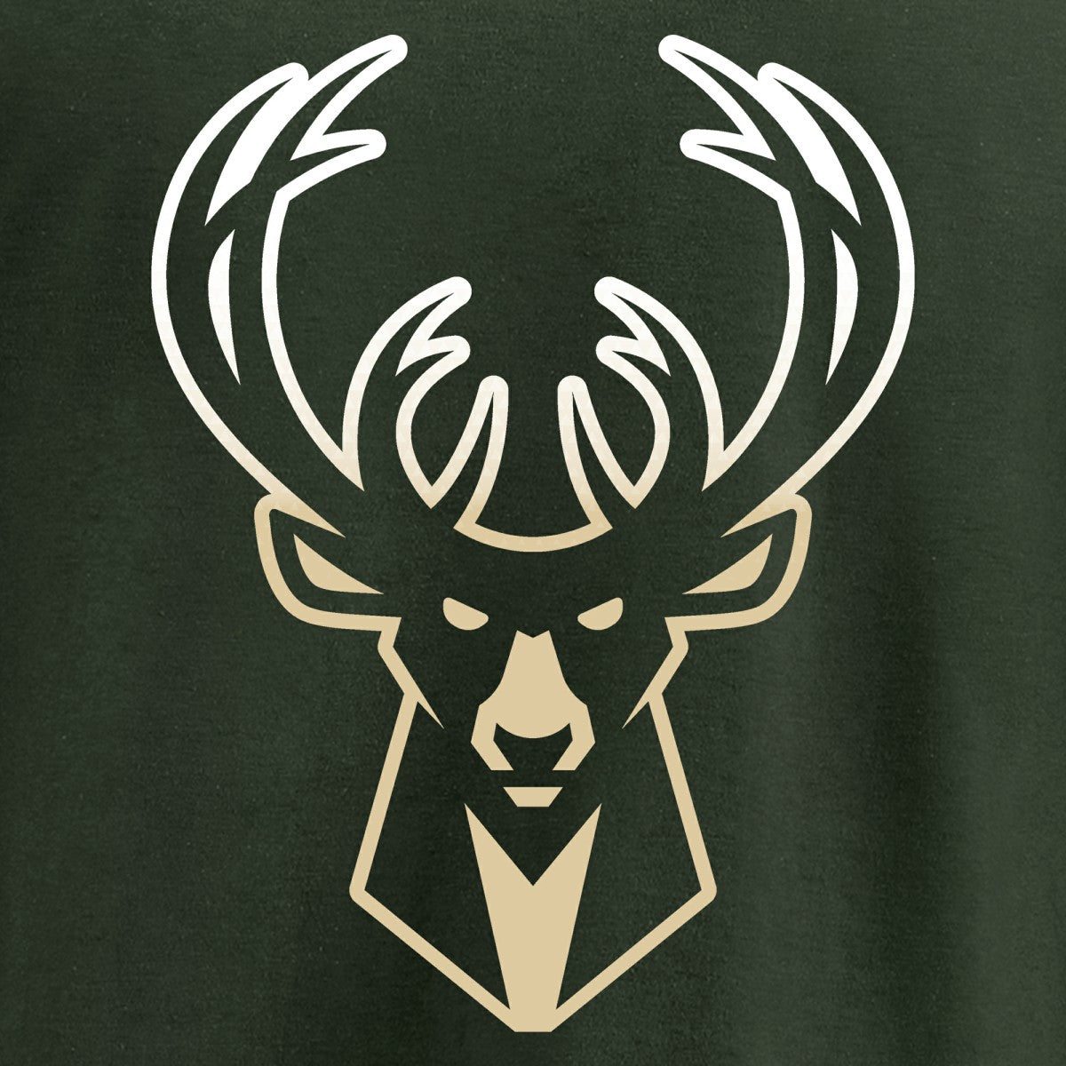 Milwaukee Bucks Gradient Logo Long Sleeve T-Shirt Green - NBA