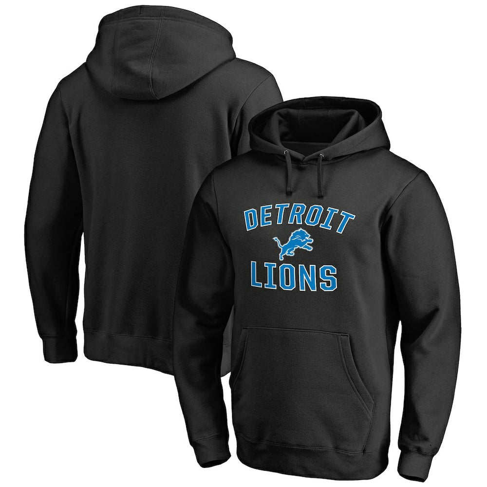 Detroit Lions Victory Arch Pullover Hoodie Black | NFL