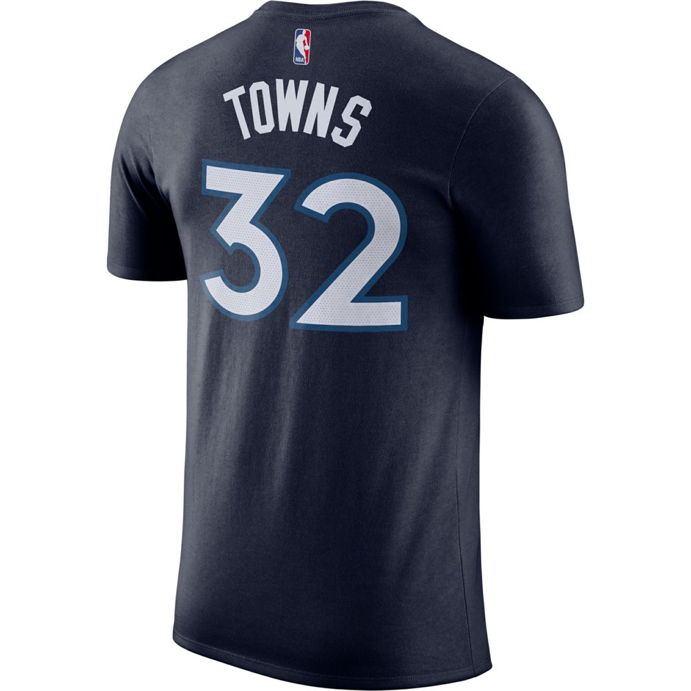 Karl-Anthony Towns Minnesota Timberwolves Name & Number Performance T-Shirt Blue - NBA