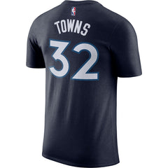 Karl-Anthony Towns Minnesota Timberwolves Name & Number Performance T-Shirt Blue - NBA
