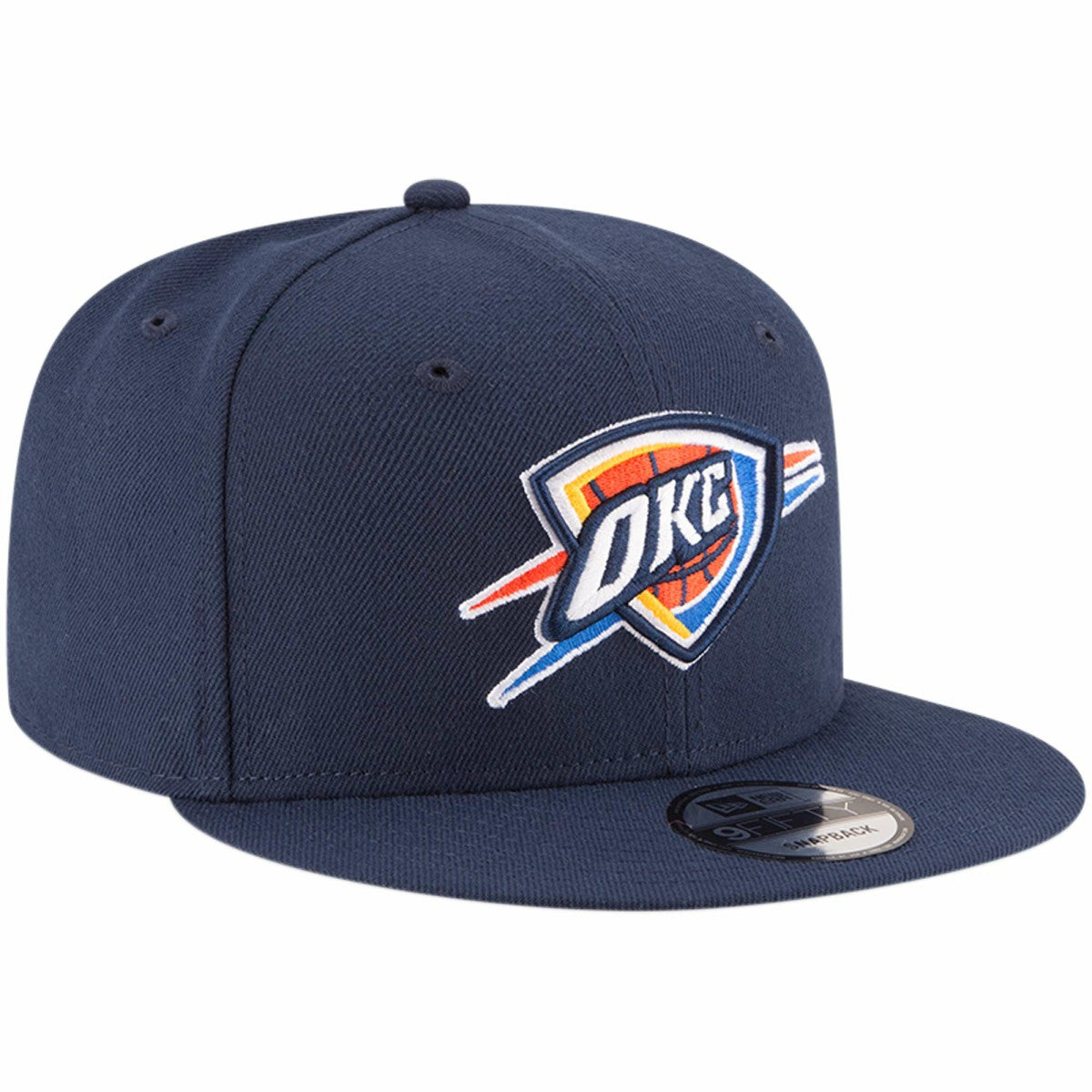 Oklahoma City Thunder Team Color 9FIFTY Snapback Hat Navy - NBA