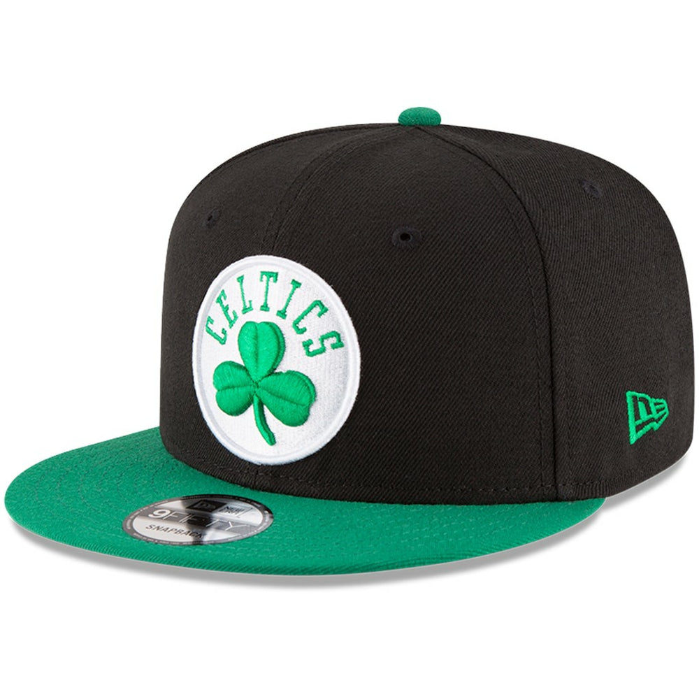 Boston Celtics 2-Tone 9FIFTY Adjustable Snapback Hat Black/Kelly Green - NBA