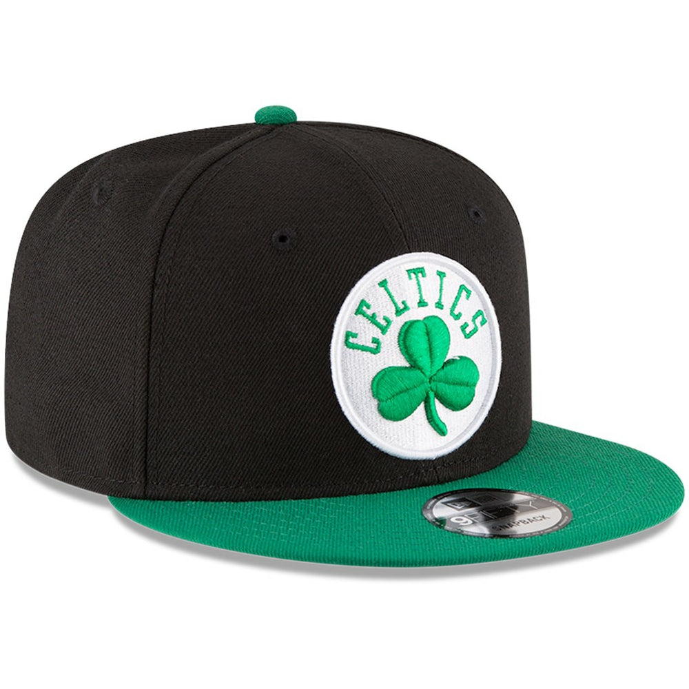 Boston Celtics 2-Tone 9FIFTY Adjustable Snapback Hat Black/Kelly Green - NBA