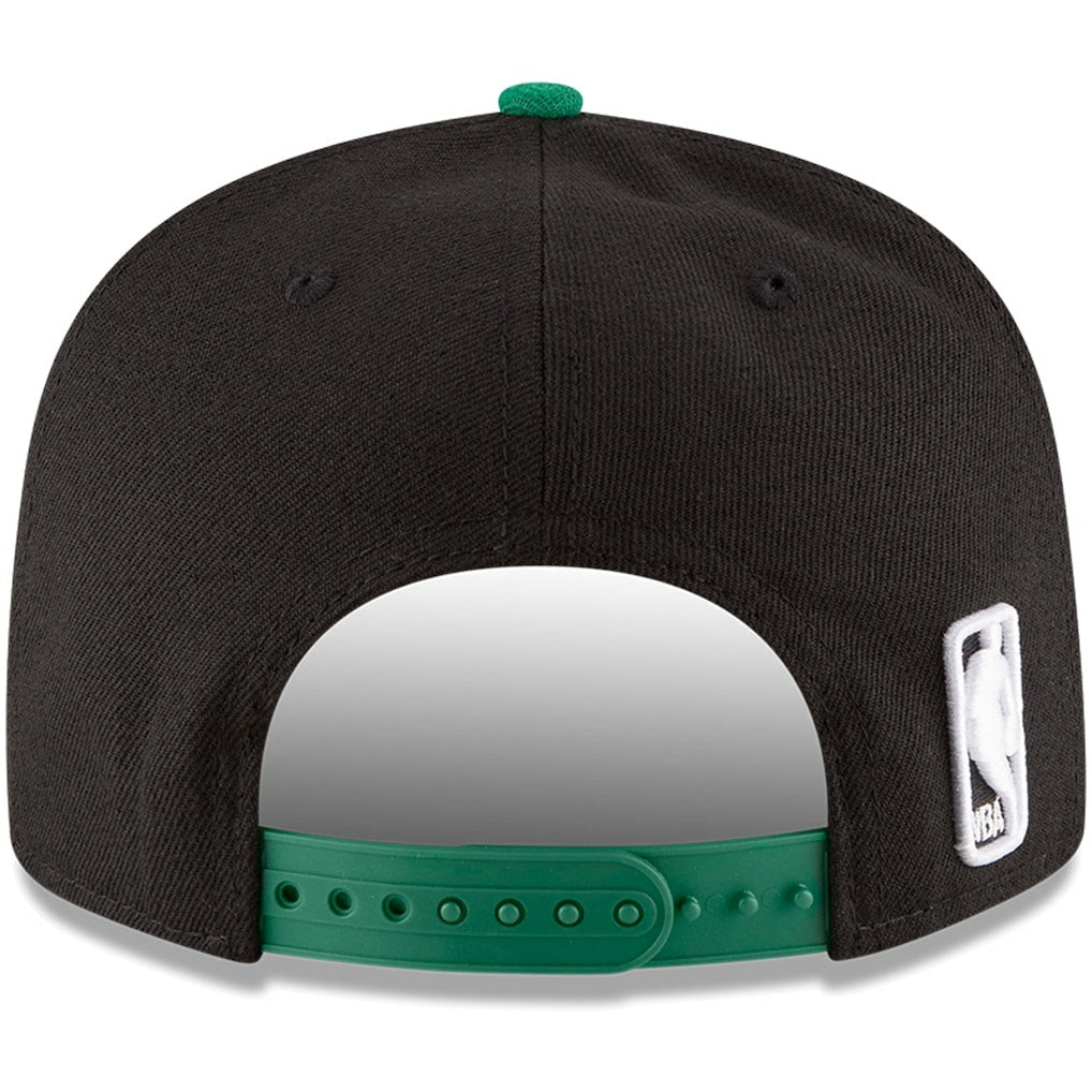 Boston Celtics 2-Tone 9FIFTY Adjustable Snapback Hat Black/Kelly Green - NBA