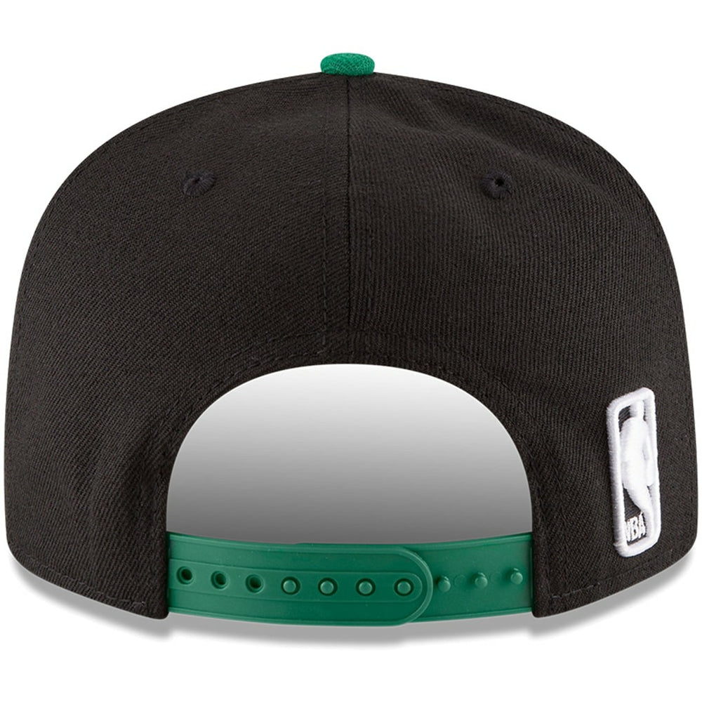 Boston Celtics 2-Tone 9FIFTY Adjustable Snapback Hat Black/Kelly Green - NBA