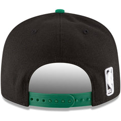 Boston Celtics 2-Tone 9FIFTY Adjustable Snapback Hat Black/Kelly Green - NBA