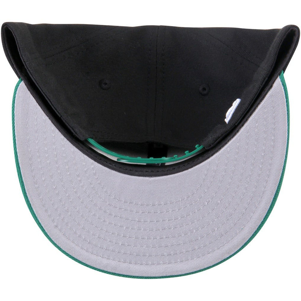 Boston Celtics 2-Tone 9FIFTY Adjustable Snapback Hat Black/Kelly Green - NBA