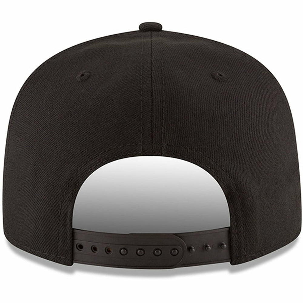 New Orleans Pelicans Black & White Logo 9FIFTY Adjustable Snapback Hat Black - NBA