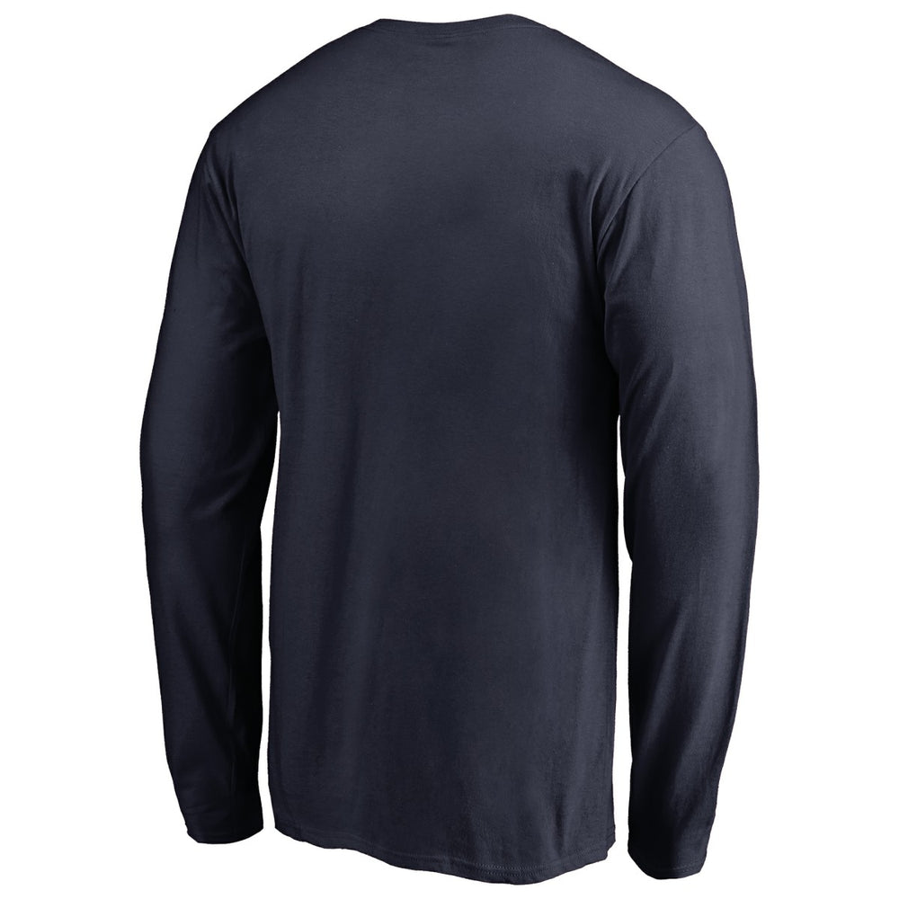 New Orleans Pelicans Gradient Logo Long Sleeve T-Shirt Navy - NBA