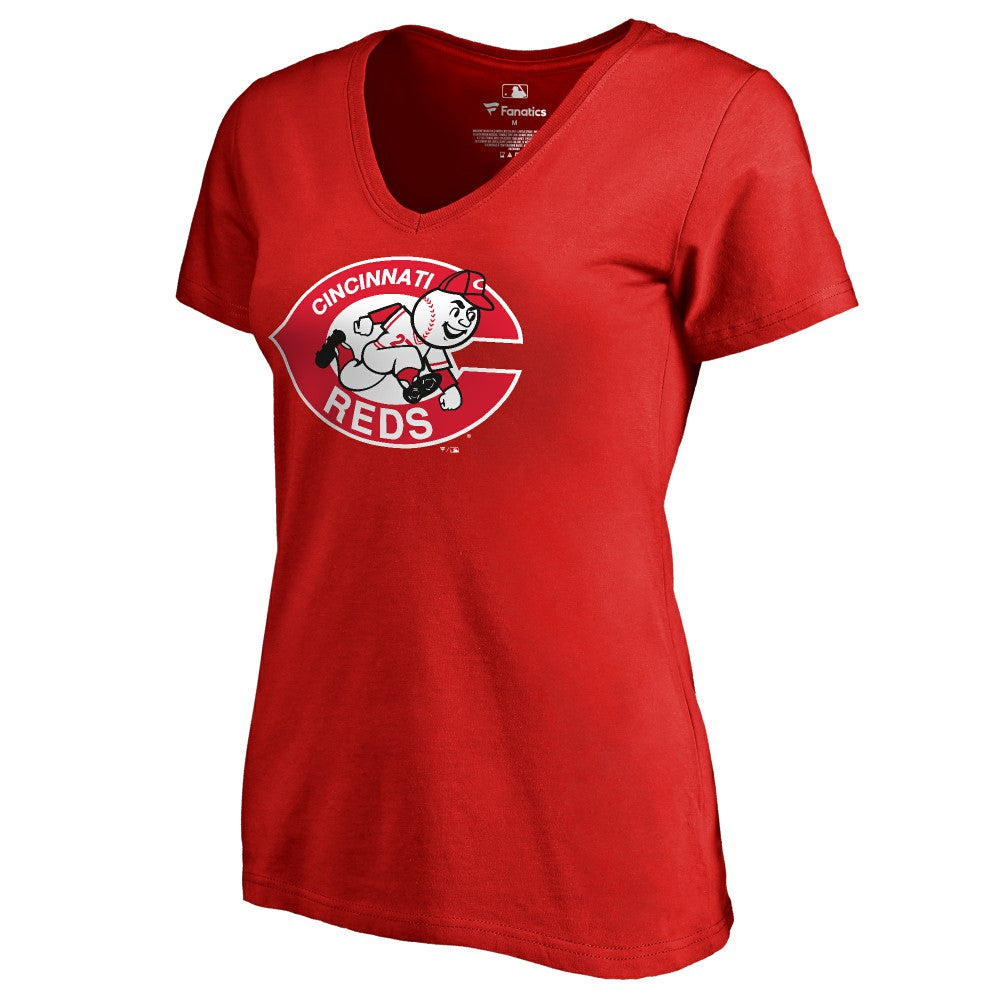 Cincinnati Reds Women's Cooperstown Collection Forbes T-Shirt - MLB
