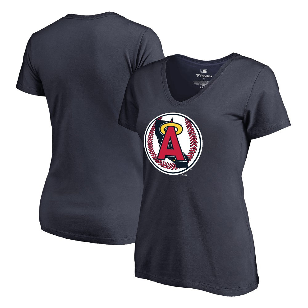Los Angeles Angels Women's Cooperstown Collection Forbes T-Shirt - MLB