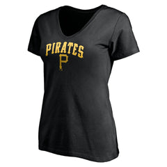 Pittsburgh Pirates Women's Core Wahconah V-Neck T-Shirt - MLB