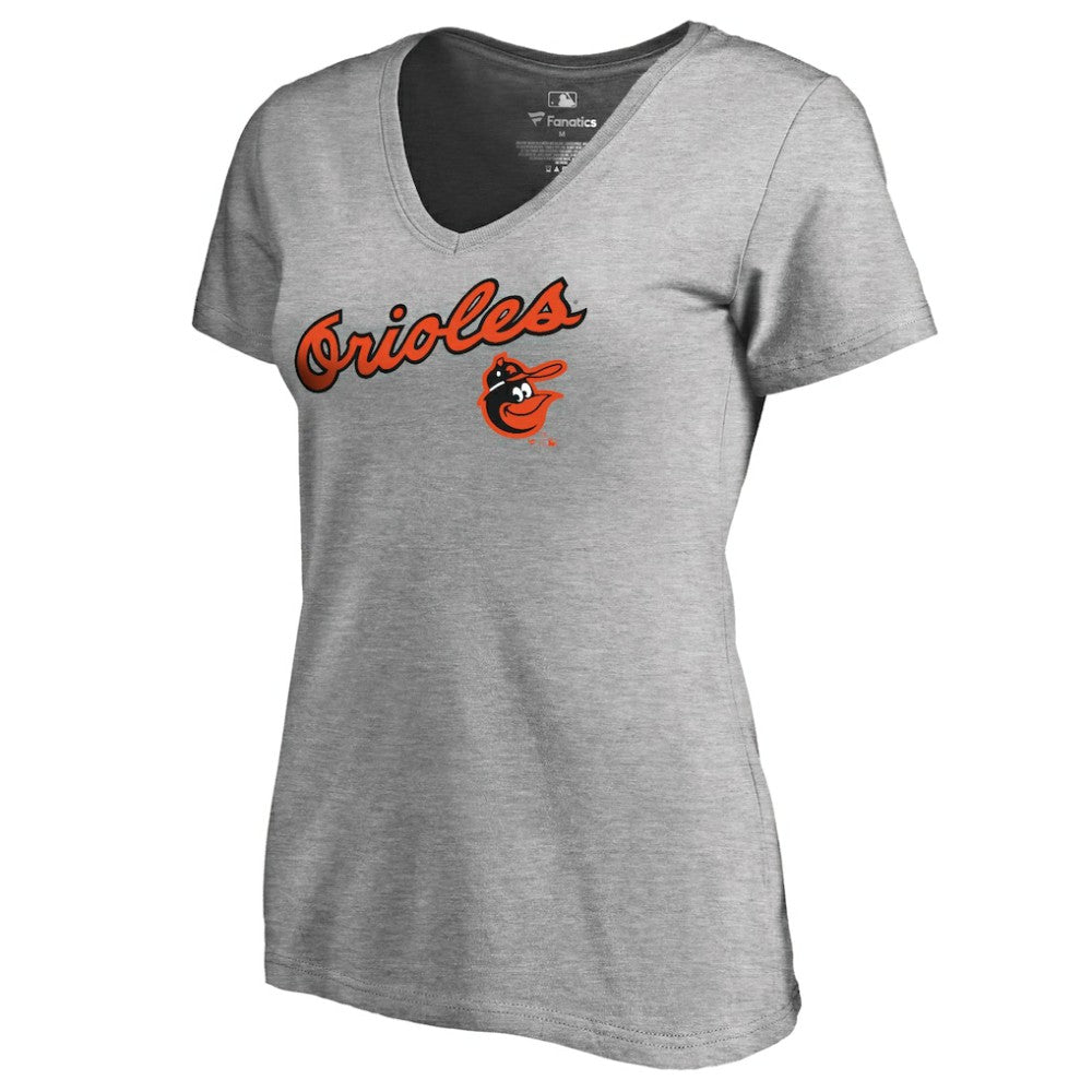 Baltimore Orioles Women's Core Wahconah V-Neck T-Shirt - MLB