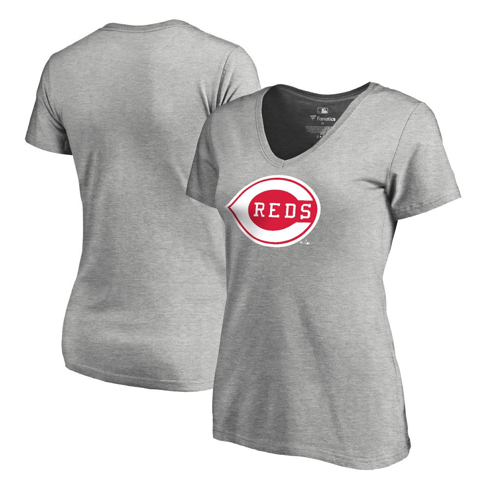 Cincinnati Reds Women's Core Wahconah V-Neck T-Shirt - MLB